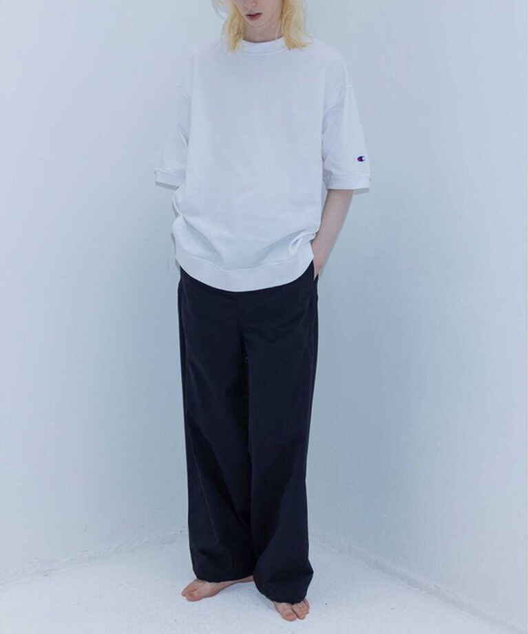 MONKEY TIME「＜Champion × monkey time＞ ピグメント リブ Tシャツ」|Tシャツ・カットソー|