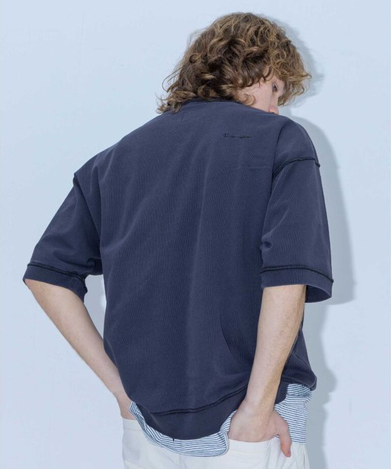 MONKEY TIME「＜Champion × monkey time＞ ピグメント リブ Tシャツ」|Tシャツ・カットソー|