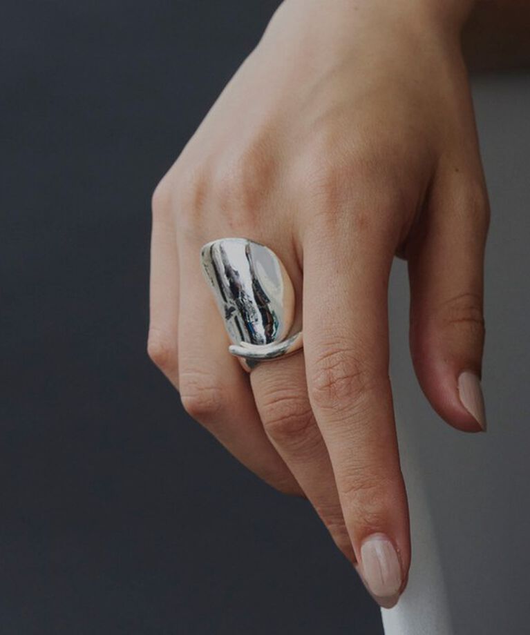 BEAUTY&YOUTH UNITED ARROWS「＜loni＞Benjamin Asymmetry リング」|リング|SILVER