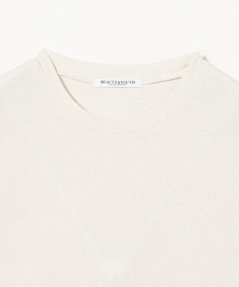 BEAUTY&YOUTH UNITED ARROWS「ラメ ショートスリーブ Tシャツ」|Tシャツ・カットソー|