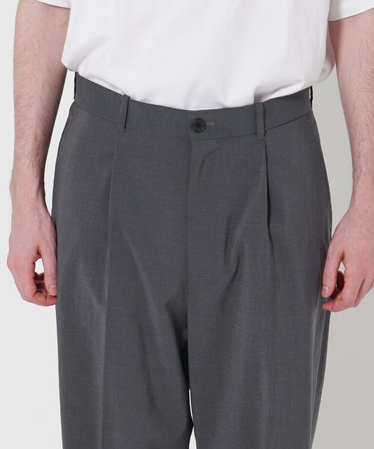 STEVEN ALAN「＜Steven Alan＞ RENULNN アウト ワンプリーツ スラックス」|スラックス|