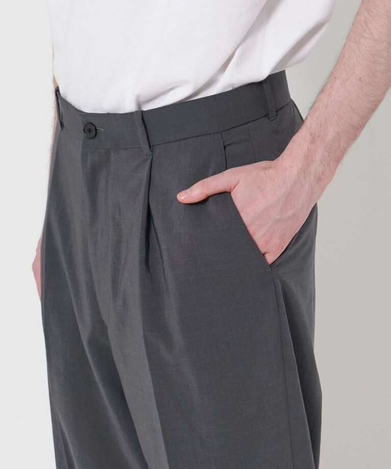 STEVEN ALAN「＜Steven Alan＞ RENULNN アウト ワンプリーツ スラックス」|スラックス|