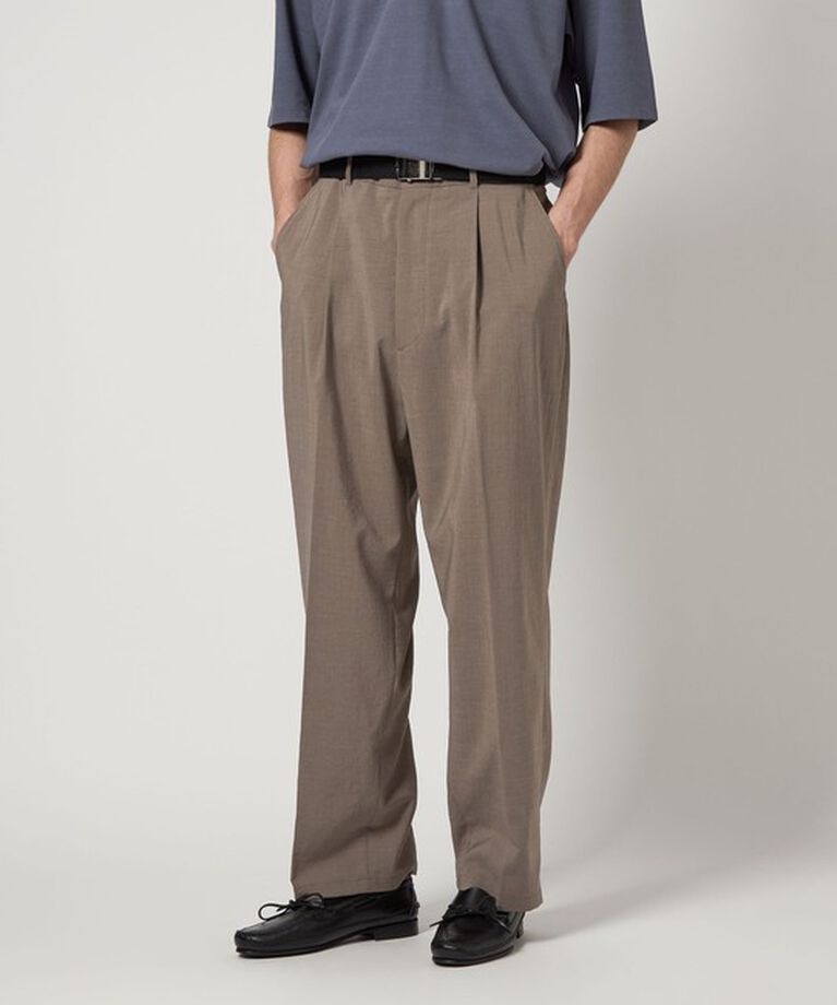 STEVEN ALAN「＜Steven Alan＞ RENULNN アウト ワンプリーツ スラックス」|スラックス|MOCA