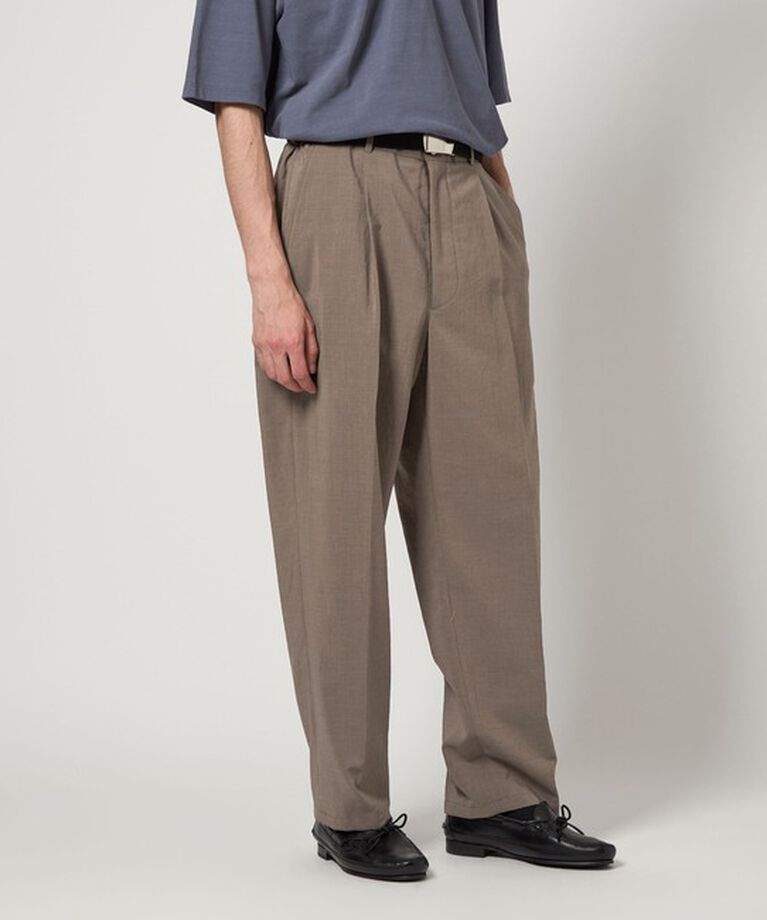 STEVEN ALAN「＜Steven Alan＞ RENULNN アウト ワンプリーツ スラックス」|スラックス|