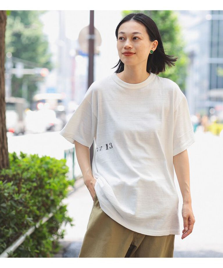 BEAMSBOY「WAREHOUSE & CO. / 別注 ステンシル13 Tシャツ」|Tシャツ・カットソー|