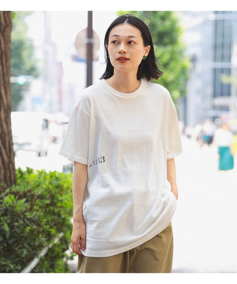 BEAMSBOY「WAREHOUSE & CO. / 別注 ステンシル13 Tシャツ」|Tシャツ・カットソー|