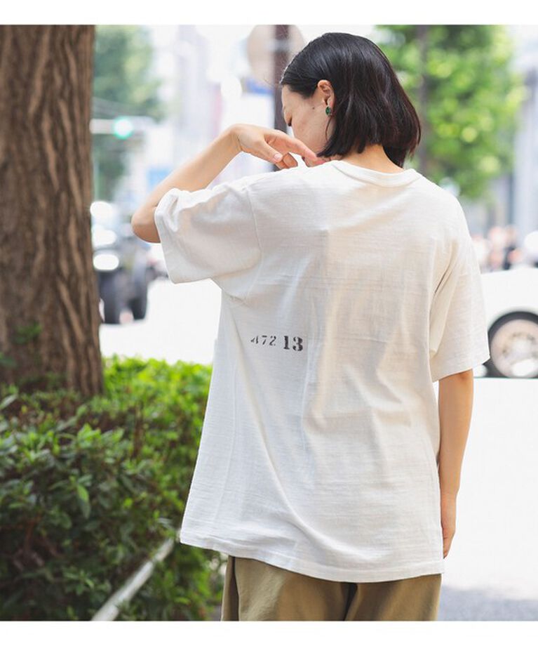 BEAMSBOY「WAREHOUSE & CO. / 別注 ステンシル13 Tシャツ」|Tシャツ・カットソー|