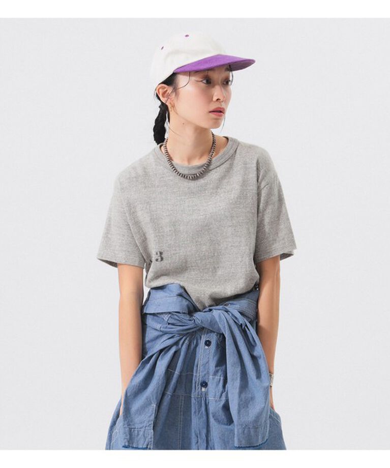 BEAMSBOY「WAREHOUSE & CO. / 別注 ステンシル13 Tシャツ」|Tシャツ・カットソー|GREY