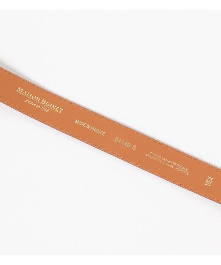 Demi-Luxe BEAMS 「MAISON BOINET / カーフレザーベルト 28mm」|ベルト|