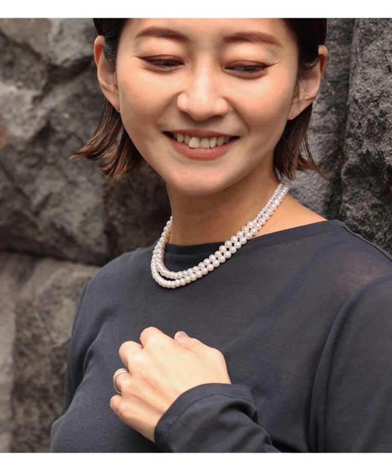 Demi-Luxe BEAMS 「【別注】jour couture / 4WAY パールネックレス」|その他|