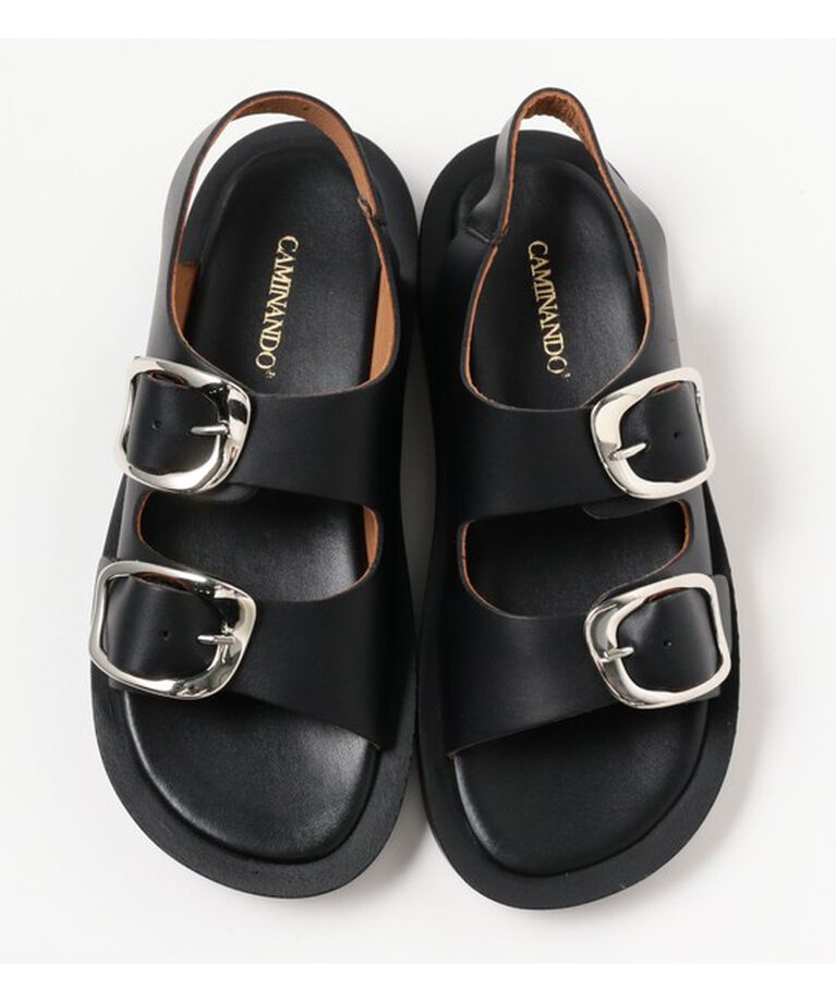 Demi-Luxe BEAMS 「CAMINANDO / ダブルバックル サンダル」|サンダル|