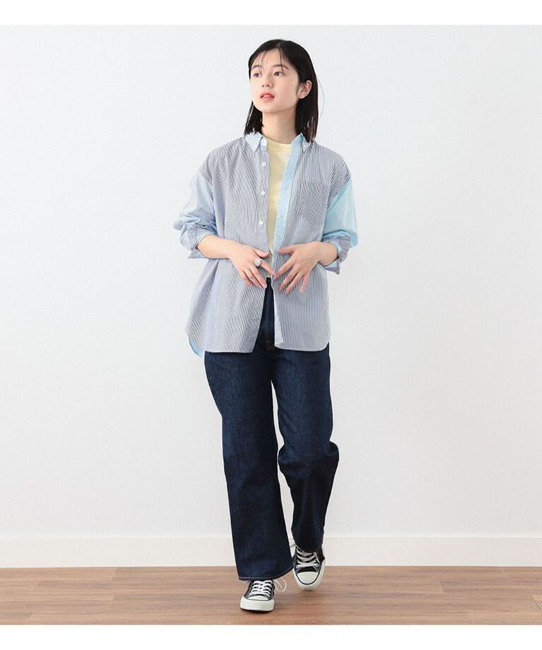BEAMSBOY「orSlow × BEAMS BOY / 別注 No.8 RIDGID DENIM」|チノ|