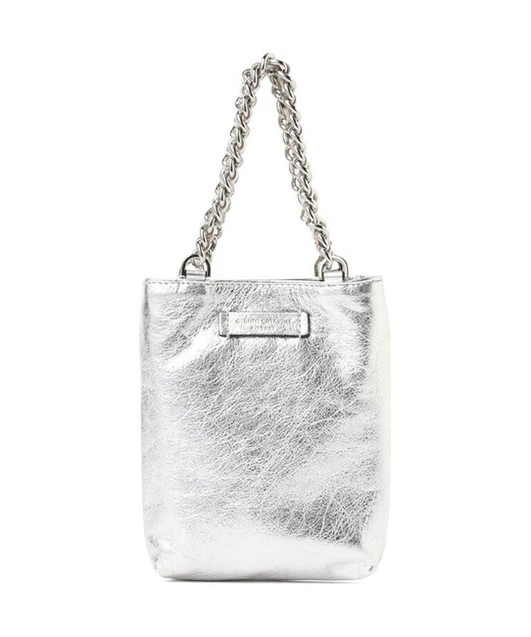 Demi-Luxe BEAMS 「GIANNI CHIARINI / CAMILLA メタリック レザートートバッグ」|トートバッグ|