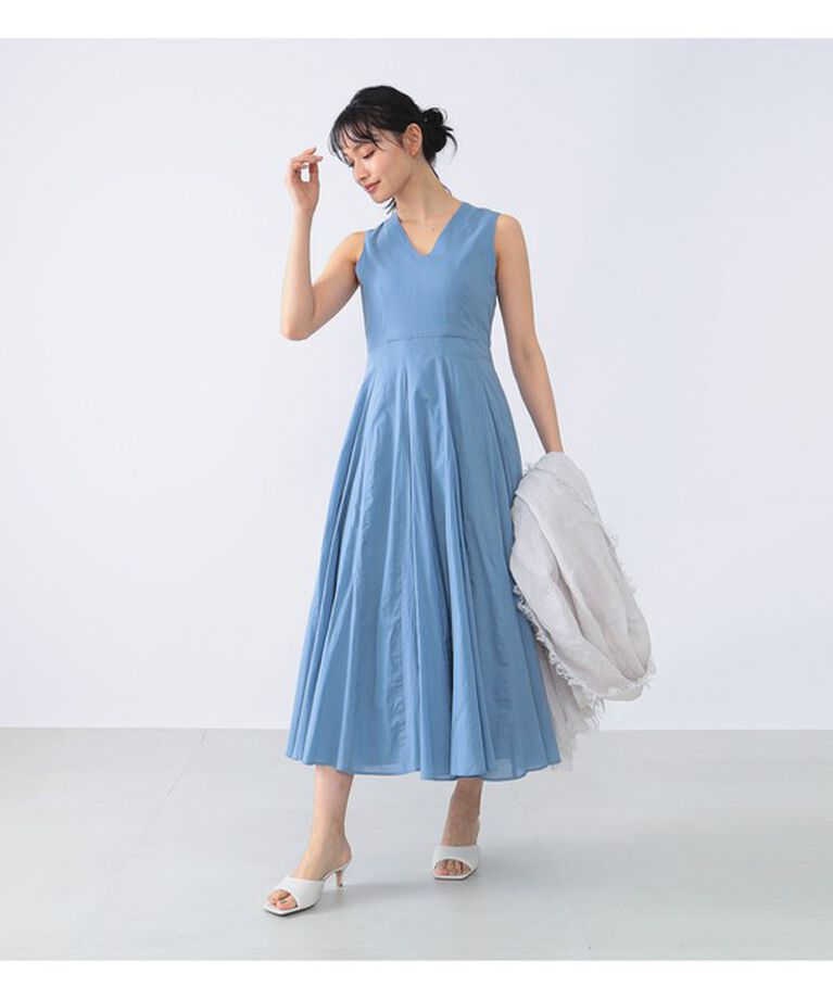 Demi-Luxe BEAMS 「【別注】MARIHA / 彗星 ソリッド ワンピース」|ワンピース|
