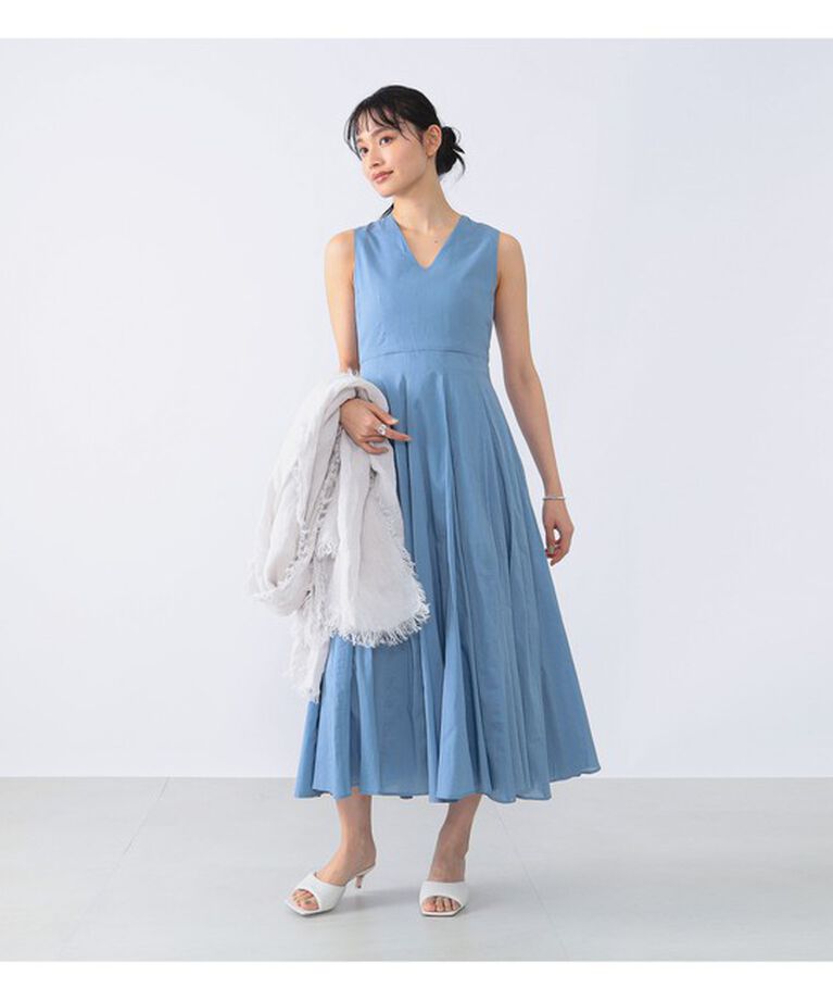 Demi-Luxe BEAMS 「【別注】MARIHA / 彗星 ソリッド ワンピース」|ワンピース|