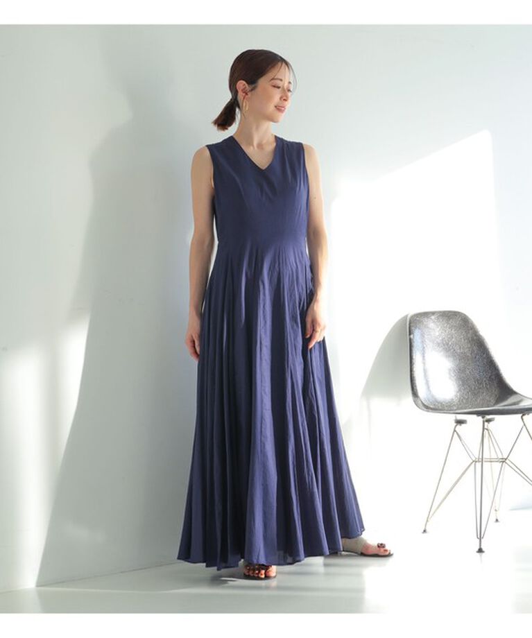 Demi-Luxe BEAMS 「【別注】MARIHA / 彗星 ソリッド ワンピース」|ワンピース|