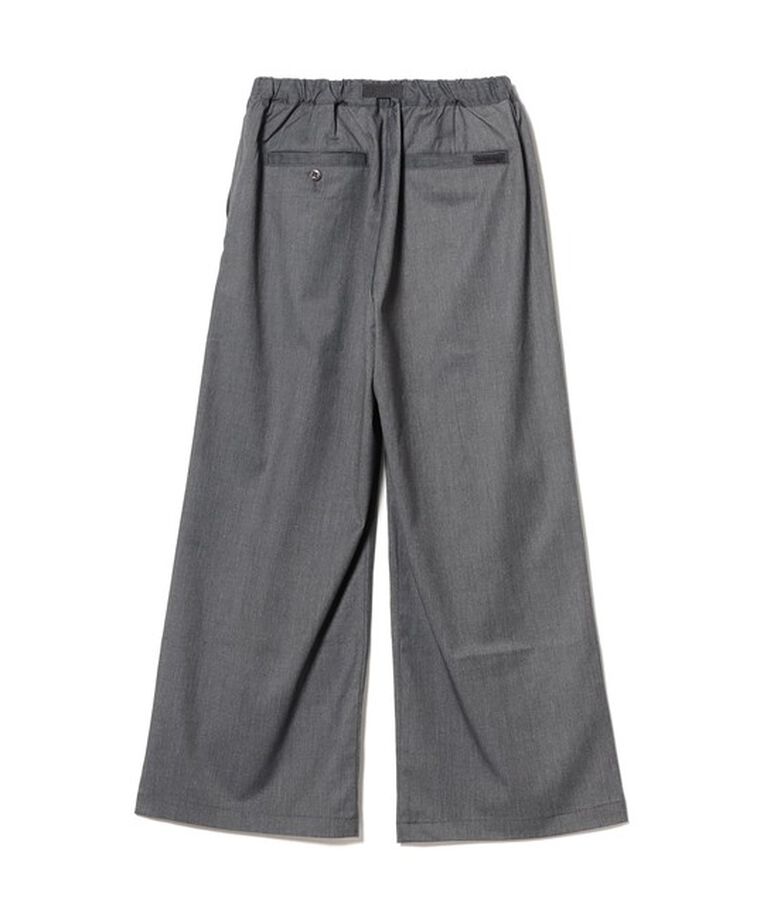 BEAMSBOY「Gramicci × BEAMS BOY / 別注 2プリーツ ワイド スラックス」|チノ|