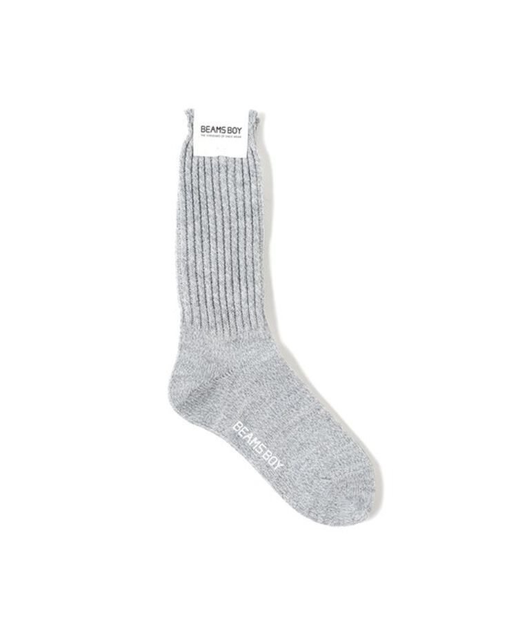 BEAMSBOY「BEAMS BOY / ルーズ ソックス」|ソックス|GREY