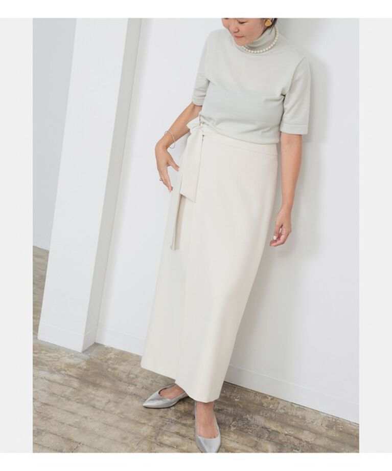 Demi-Luxe BEAMS 「LEE × Demi-Luxe BEAMS / ラップ ロングスカート .M」|スカート|
