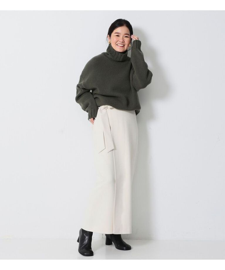 Demi-Luxe BEAMS 「LEE × Demi-Luxe BEAMS / ラップ ロングスカート .M」|スカート|