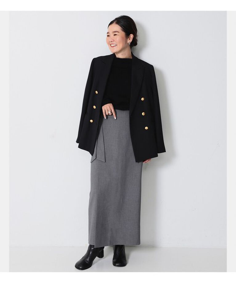 Demi-Luxe BEAMS 「LEE × Demi-Luxe BEAMS / ラップ ロングスカート .M」|スカート|