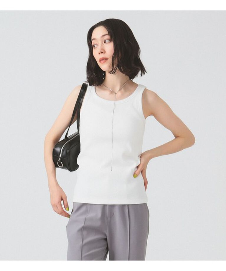 Ray BEAMS 「ベーシック リブ タンクトップ」|Tシャツ・カットソー|