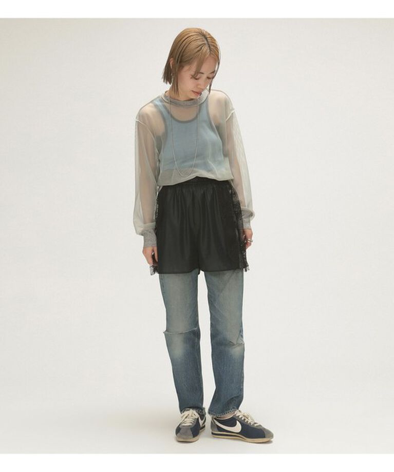 BEAMSBOY「maturely / トリコット シフォン レース ボクサー」|その他|