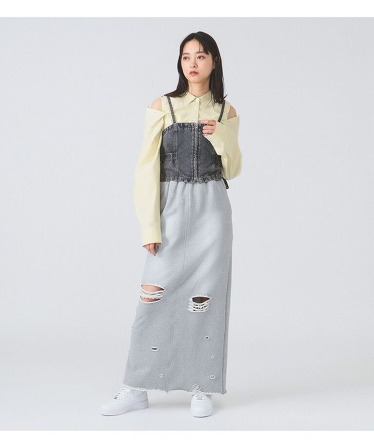 Ray BEAMS 「◎ﾀﾞﾒｰｼﾞｽｳｪｯﾄSK」|スカート|