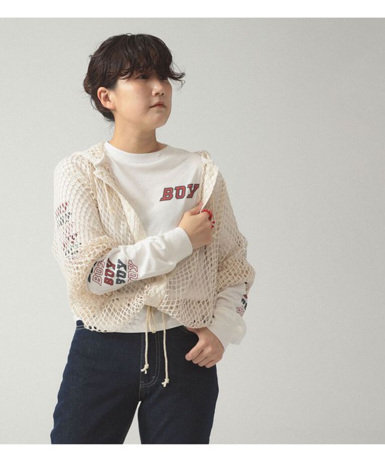 BEAMSBOY「ボーイ ロゴ ロング スリーブ」|Tシャツ・カットソー|