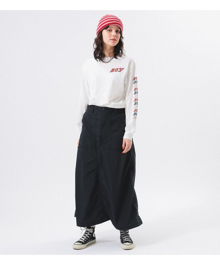 BEAMSBOY「ボーイ ロゴ ロング スリーブ」|Tシャツ・カットソー|