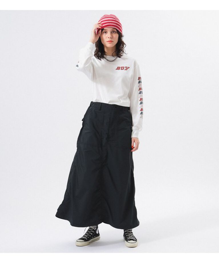 BEAMSBOY「ボーイ ロゴ ロング スリーブ」|Tシャツ・カットソー|
