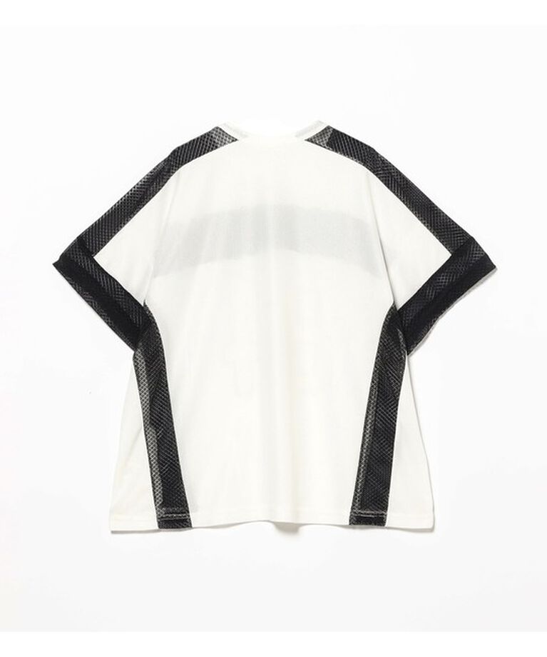 Ray BEAMS 「メッシュ ナンバーロゴ ビッグ Tシャツ」|Tシャツ・カットソー|