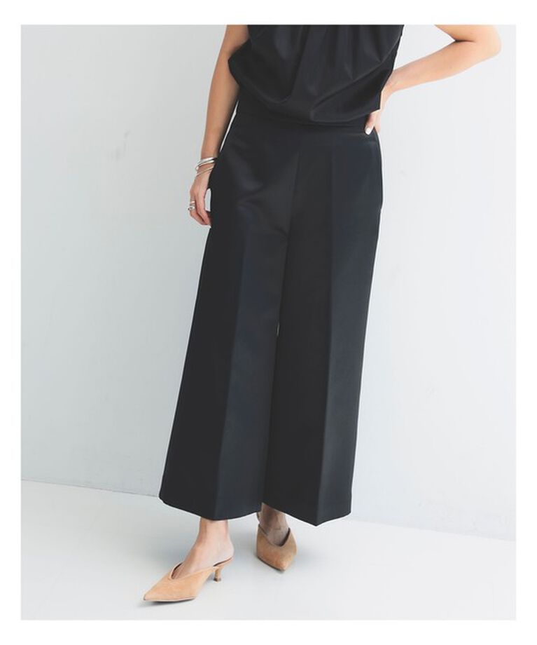 Demi-Luxe BEAMS 「グロス パンツ .M」|チノ|BLACK
