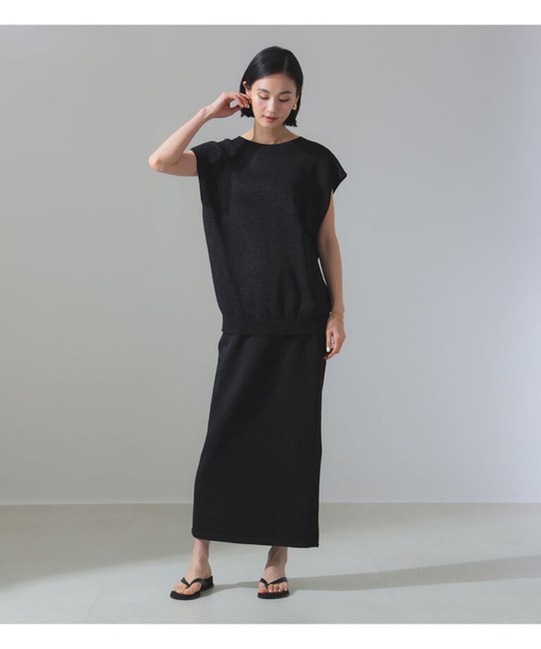 Demi-Luxe BEAMS 「和紙 コットン タイト スカート」|スカート|
