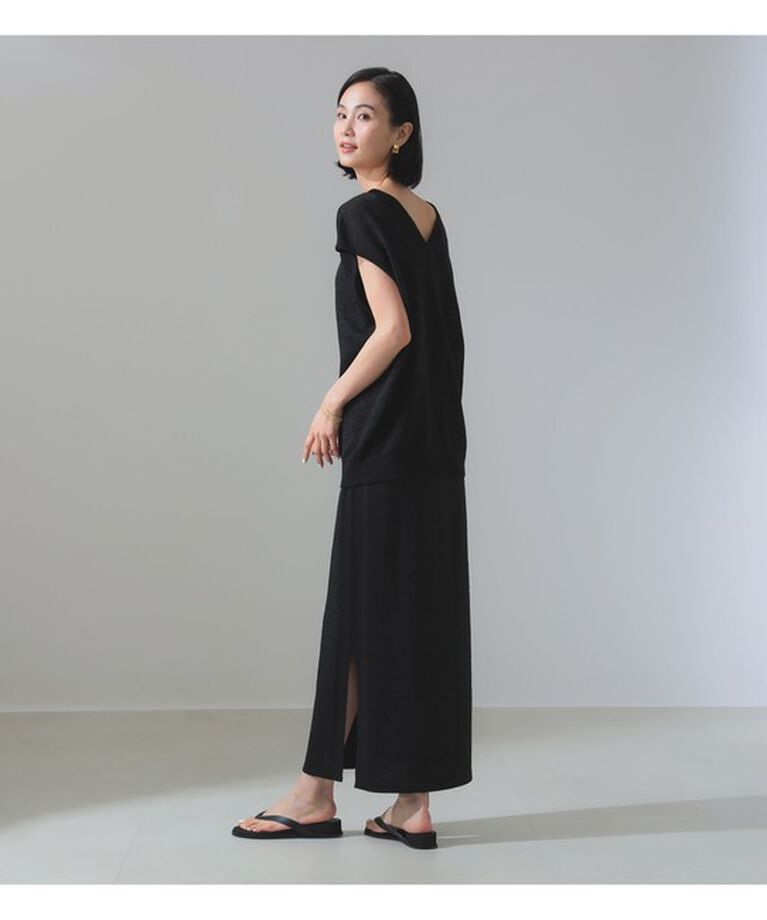 Demi-Luxe BEAMS 「和紙 コットン タイト スカート」|スカート|
