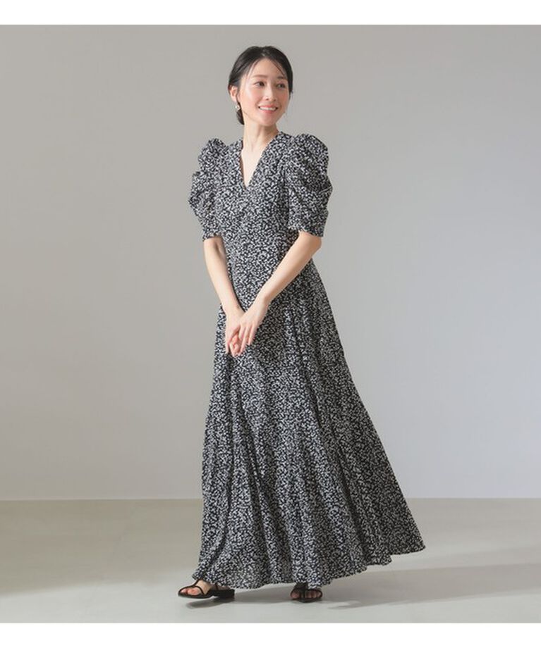 Demi-Luxe BEAMS 「MARIHA / メヌエット プリント ワンピース」|ワンピース|