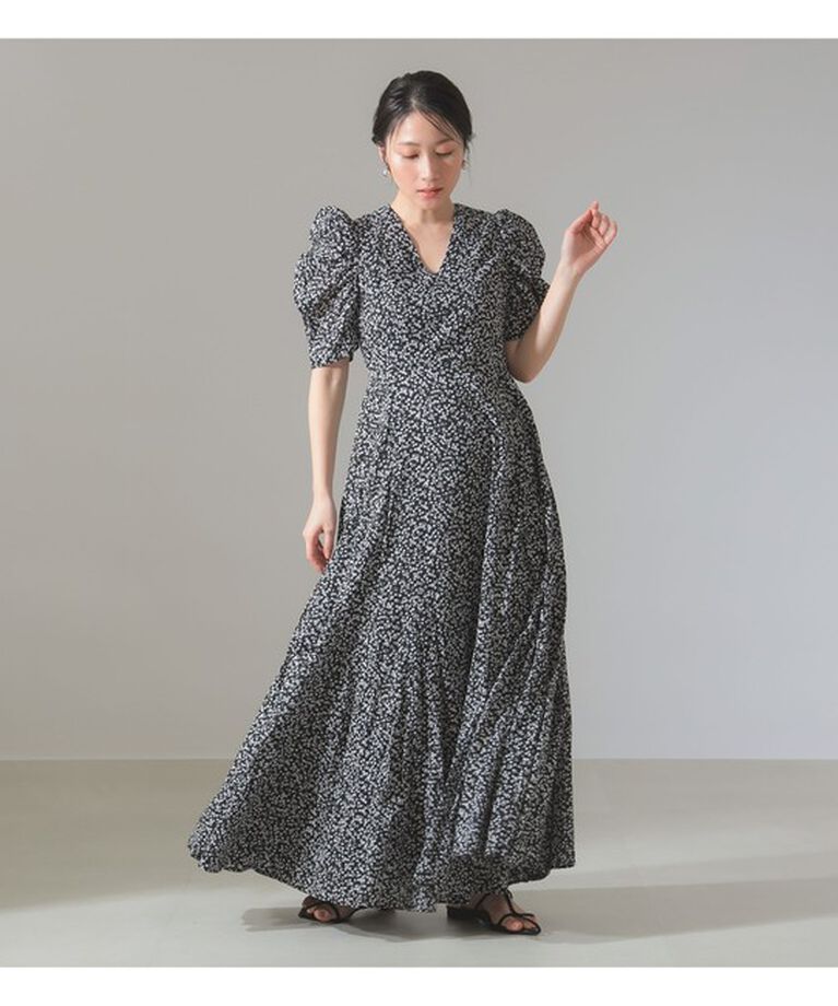 Demi-Luxe BEAMS 「MARIHA / メヌエット プリント ワンピース」|ワンピース|