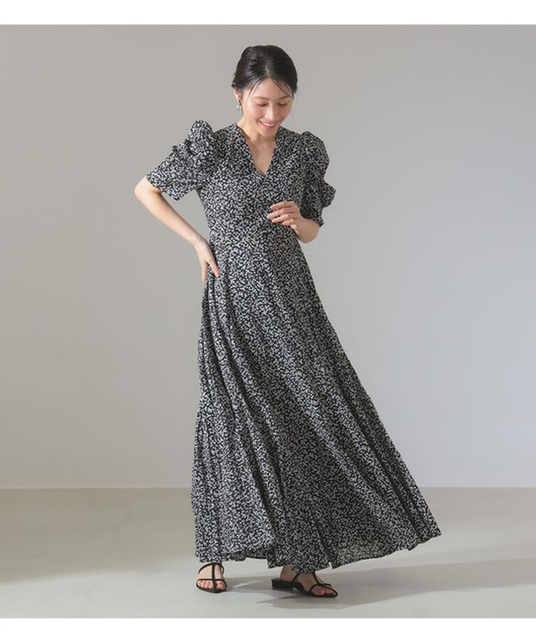 Demi-Luxe BEAMS 「MARIHA / メヌエット プリント ワンピース」|ワンピース|