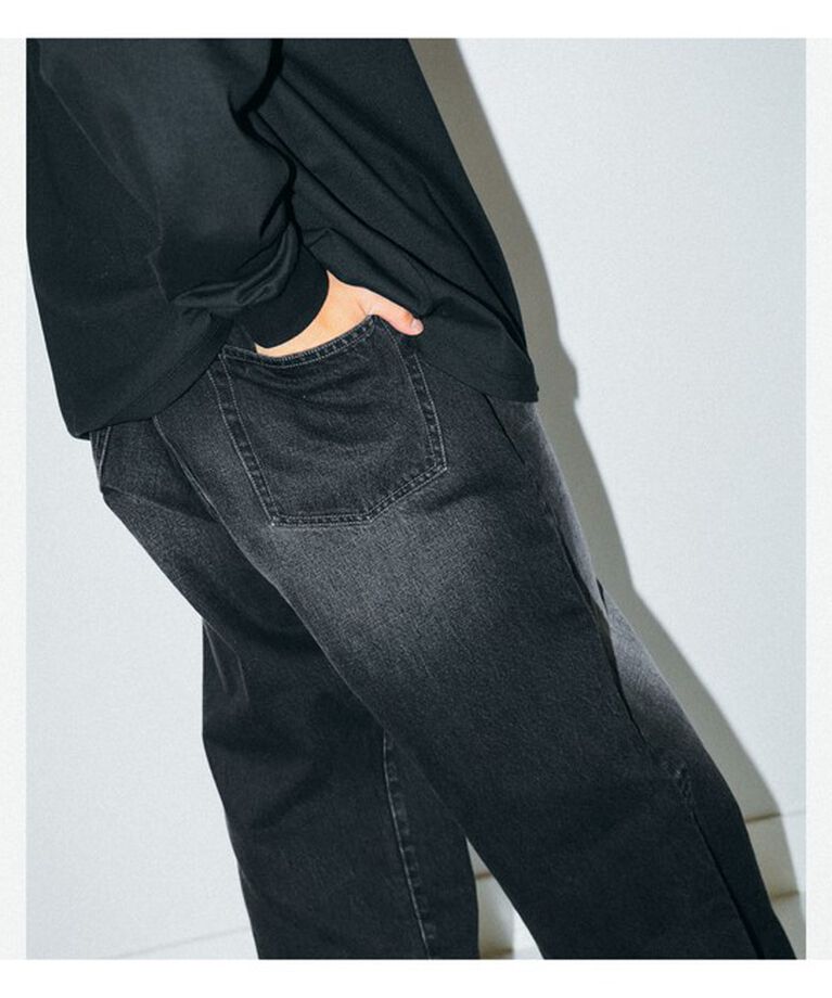 BEAMS「BEAMS / ワイドフィット デニムパンツ」|デニム|