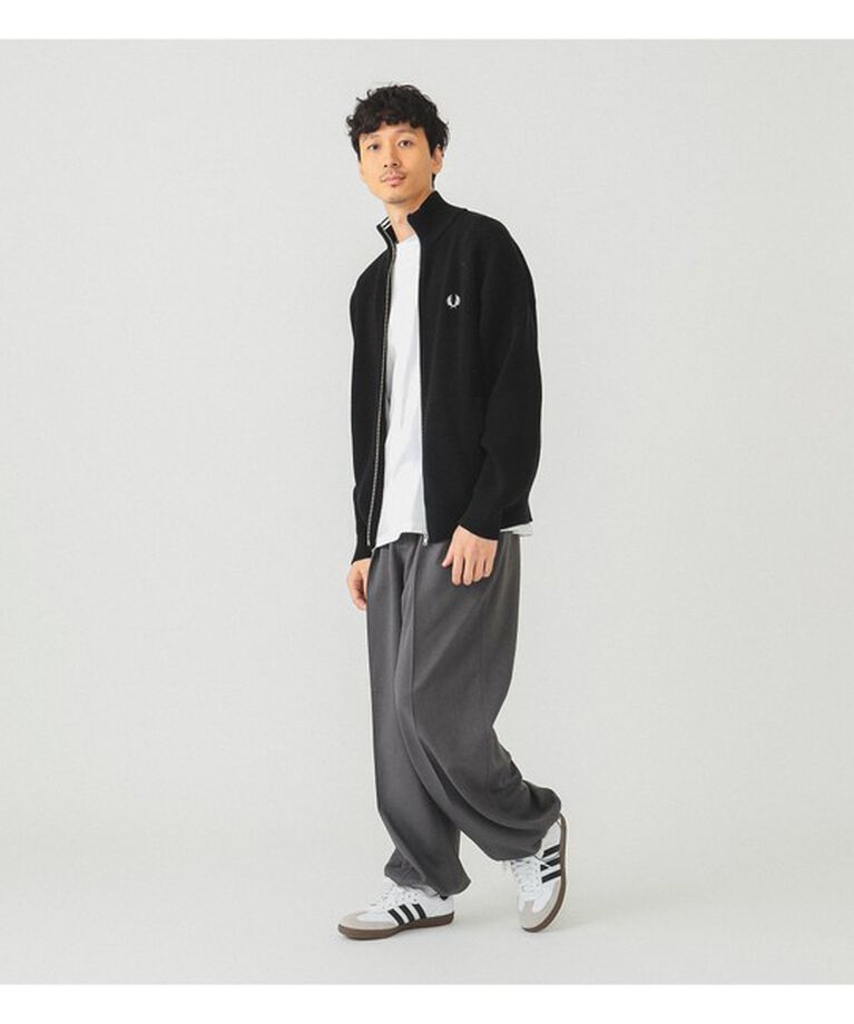 BEAMS「【別注】FRED PERRY / ドライバーズ ニット」|ニット・セーター|