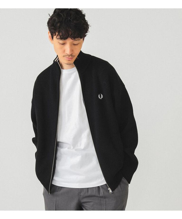 BEAMS「【別注】FRED PERRY / ドライバーズ ニット」|ニット・セーター|