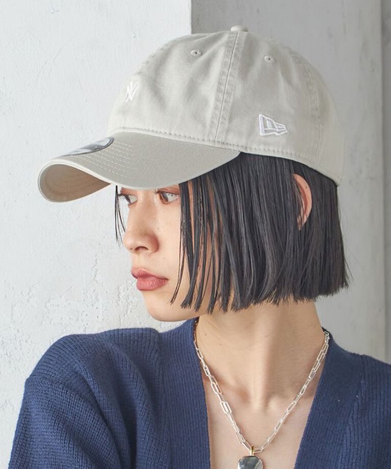 SHIPS for women「《一部追加予約》【SHIPS別注】NEWERA:MINI LOGO」|キャップ・キャスケット|