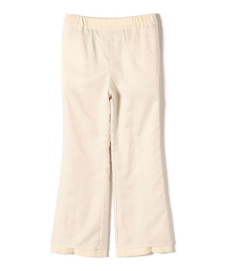 SHIPS for women「PLA チェック / ソリッド フレア パンツ ◇」|その他|