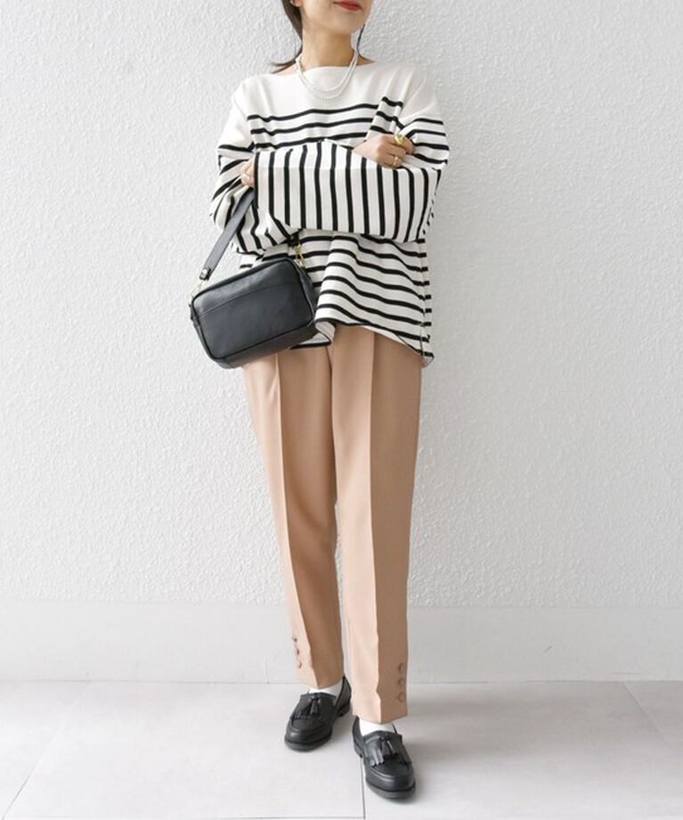 SHIPS any「SHIPS any: ドライツイル テーパード パンツ［NAVY BLUE］」|その他|