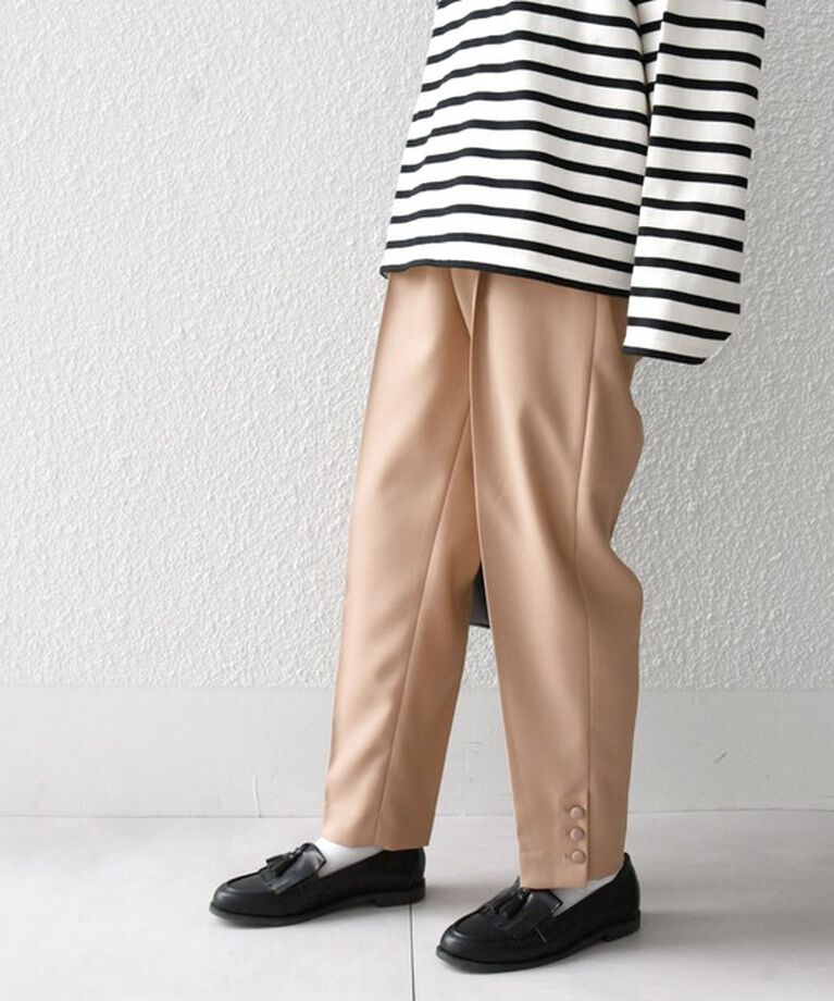 SHIPS any「SHIPS any: ドライツイル テーパード パンツ［NAVY BLUE］」|その他|
