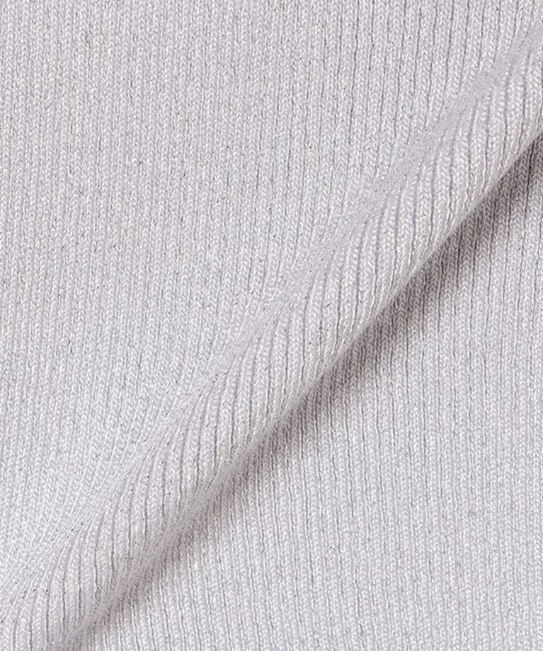 SHIPS for women「〈手洗い可能〉ラメ ノースリーブ ニット」|ニット・セーター|