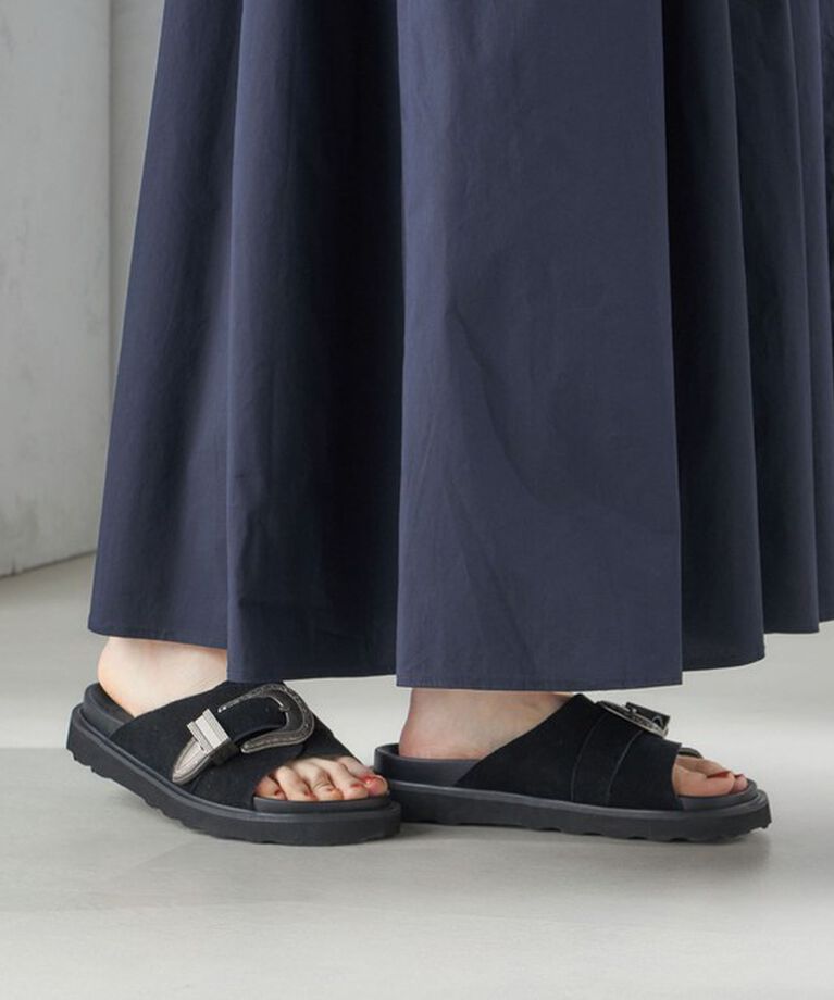SHIPS for women「MOHI:BIG BACKLE SANDAL◇」|サンダル|