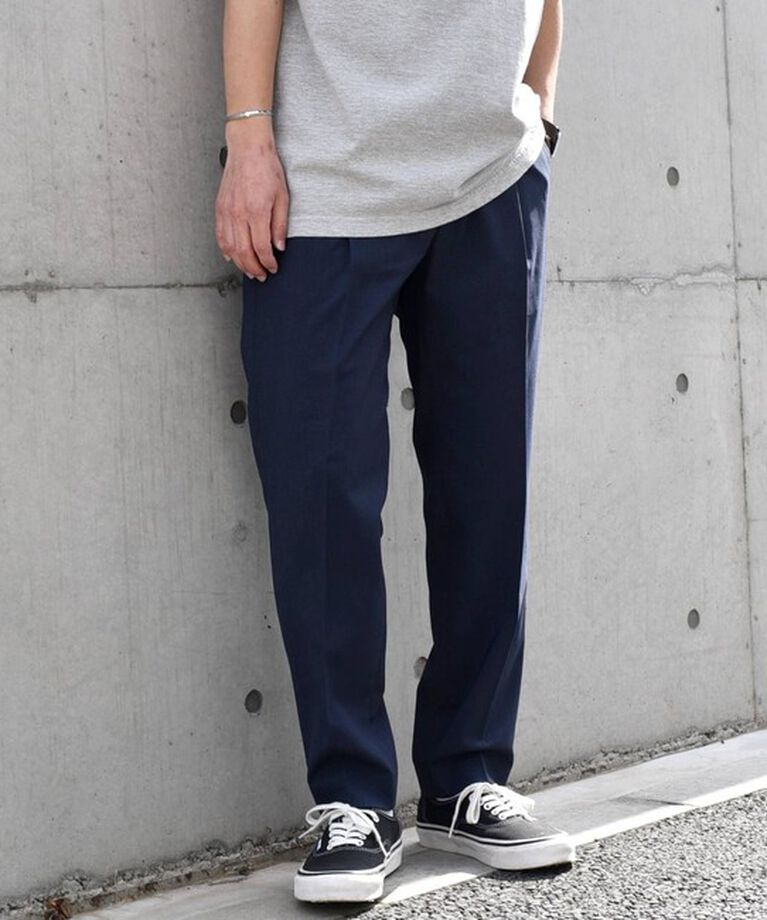 SHIPS any「SHIPS any: COOLMAX ジャストレングス テーパード パンツ ＜セットアップ対応＞◇」|チノ|