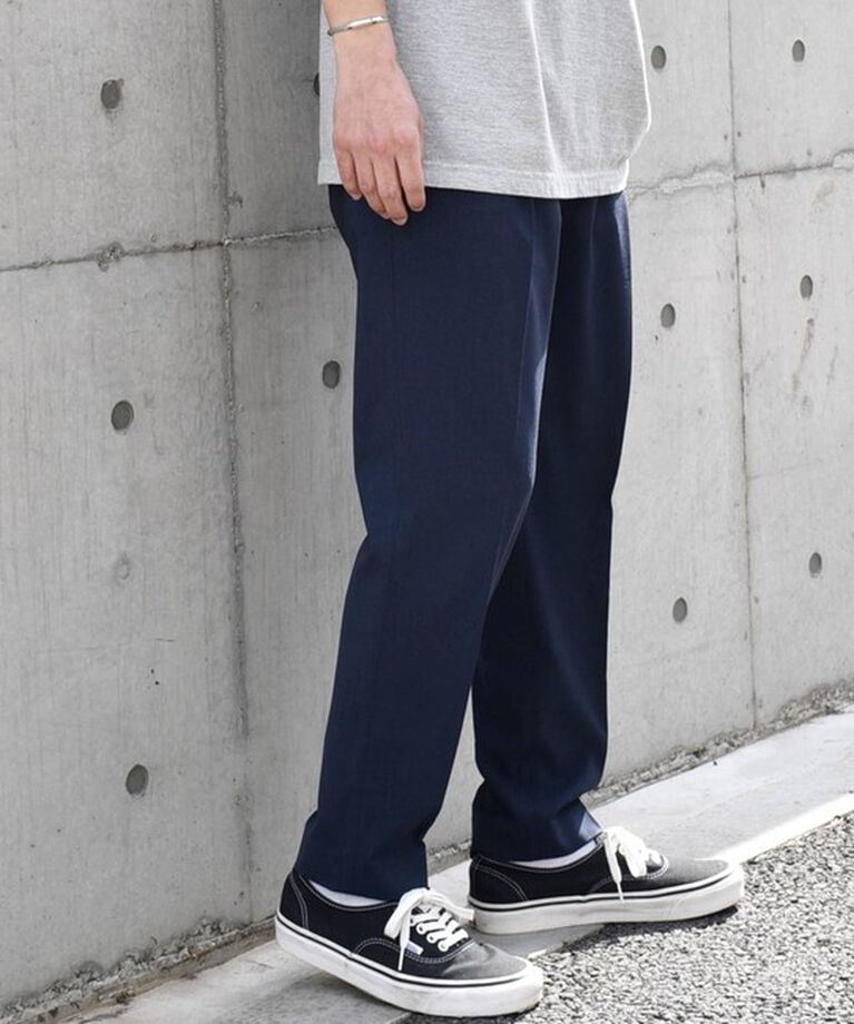 SHIPS any「SHIPS any: COOLMAX ジャストレングス テーパード パンツ ＜セットアップ対応＞◇」|チノ|