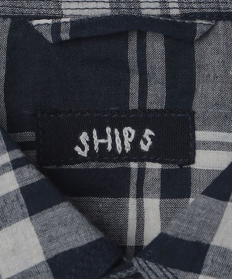 SHIPS「SHIPS: インディア レギュラーカラー ショートスリーブ シャツ」|シャツ・ブラウス|